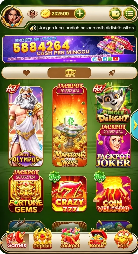 Screenshot Review Aplikasi god77 nomor 1