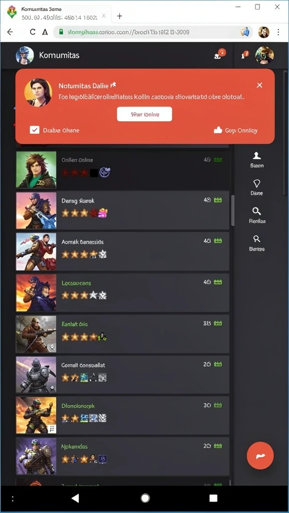 Screenshot Review Aplikasi v96 nomor 1